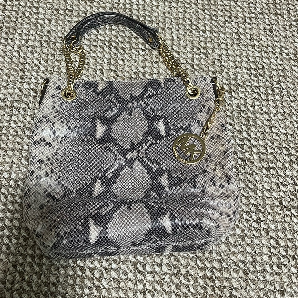 Snakeskin Michael Kors purse